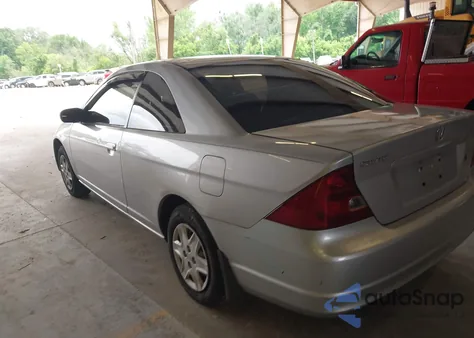 2003 Honda Civic Lx z USA, uszkodzony, nr VIN 1HGEM22573L058920